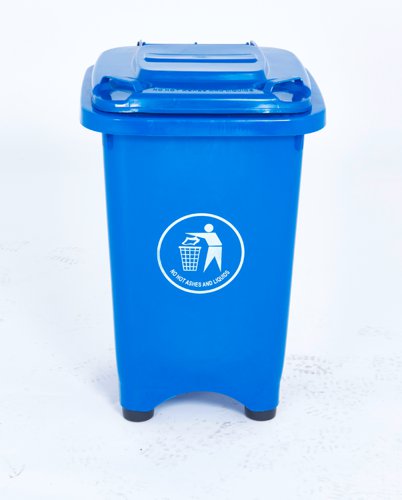 Static Bin; 50L; 30% Recycled Polyethylene; Blue GPC Industries Ltd