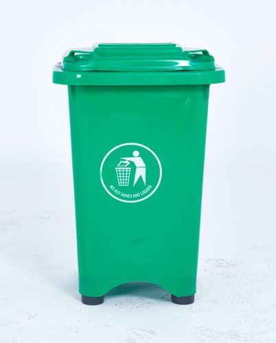 Static Bin; 50L; 30% Recycled Polyethylene; Green GPC Industries Ltd
