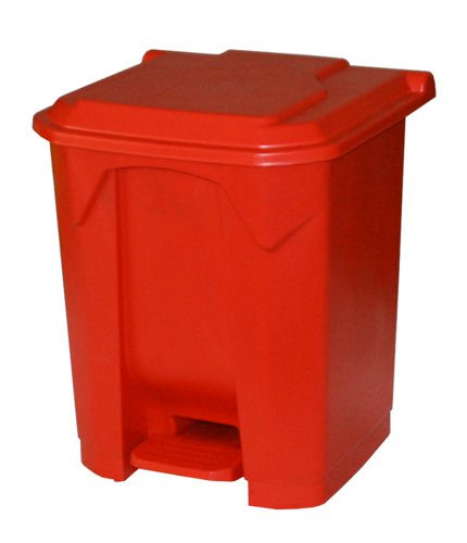 Pedal Bin; 30L; Polypropylene; Red  | LPB30Z_Red | GPC Industries Ltd