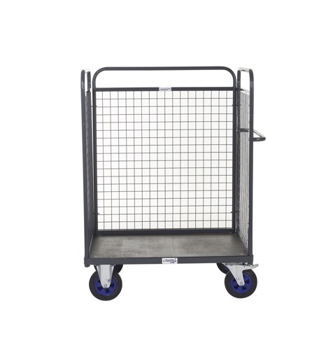 PADT302Y | This range of large heavy duty distribution trolleys are designed to move heavy goodswhilst being easily manoeuvrable, suitable for a range of environments. The trucks aremanufactured in a robust steel material with strong timber platforms andsteel frames, that hold up to 100kg each.