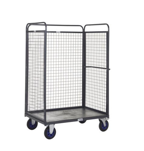 PADT311Y | This range of large heavy duty distribution trolleys are designed to move heavy goodswhilst being easily manoeuvrable, suitable for a range of environments. The trucks aremanufactured in a robust steel material with strong timber platforms andsteel frames, that hold up to 100kg each.