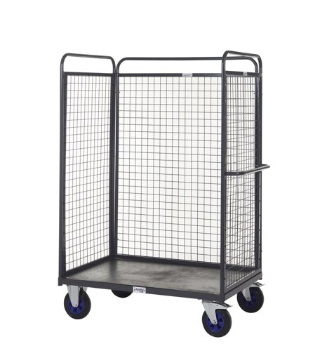 PADT311Y | This range of large heavy duty distribution trolleys are designed to move heavy goodswhilst being easily manoeuvrable, suitable for a range of environments. The trucks aremanufactured in a robust steel material with strong timber platforms andsteel frames, that hold up to 100kg each.