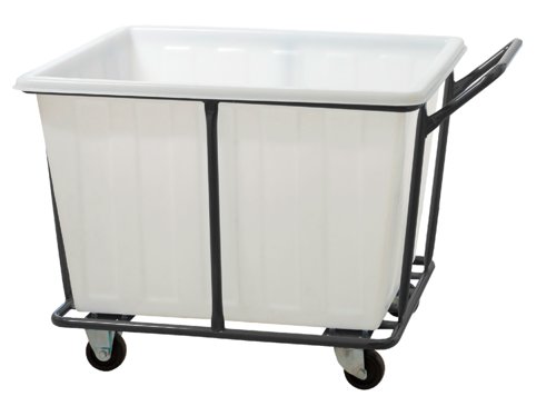 Container Trolley; 250L; Black/White