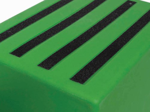 Heavy Duty Polyethylene Industrial Step; 4 Tread; Green GPC Industries Ltd