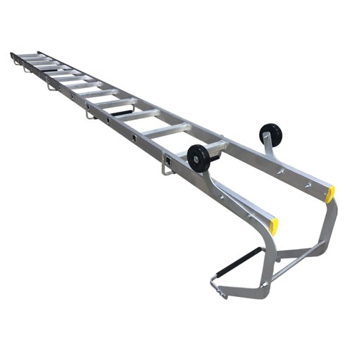 Climb-It Single Section Roof Ladders - 18 Rung