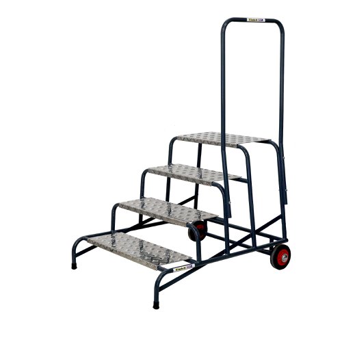 SWW14C | These Climb-It® Wide Work Steps with chequer plate treads are manufactured from strong tubular steel. This range comes with optional side handrails for extra support when in use.
