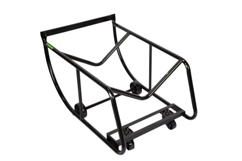 MOBILE DRUM CRADLE STAND - 2x75mm Wheels, 2x50mm Swivel Castors