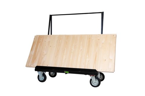 BOARD TROLLEY - Overall 1560L x 670W x 1430H - 150mm Swivel Castors