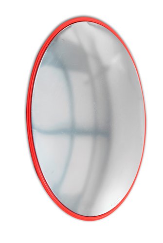 Indoor Mirror; 800mm dia; Orange GPC Industries Ltd
