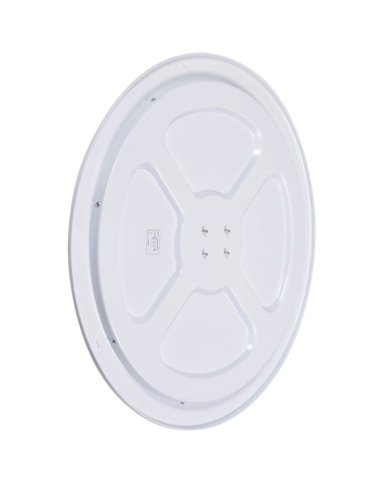 Circular Traffic Mirror with Reflective Edges; 600mm dia; White/Red GPC Industries Ltd
