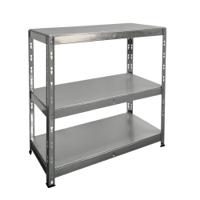 MAMMOTH GALVANISED SHELVING - 3 Galv Shelves - 900H x 1000W x 600D