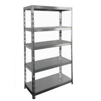 MAMMOTH GALVANISED SHELVING - 3 Galv Shelves - 1800H x 1000W x 600D