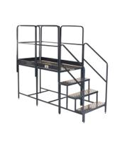 Platform System - 2x1000Hmm Plat. - 3 Tread Unit & 5 Guards