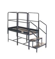 Platform System - 2x750Hmm Plat. - 2 Tread Unit & 5 Guards