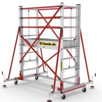 CLIMB-IT EXTENDA TOWER - 2x8 Rungs - up to 2.7m Platform Height