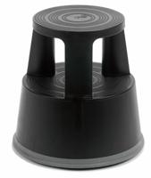 Kick Step; 2 Tread; Plastic; 150kg; Black