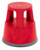 Kick Step; 2 Tread; Plastic; 150kg; Red
