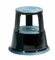 Kick Step; 2 Tread; Steel; 150kg; Black