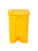 Pedal Bin; 45L; Polypropylene; Yellow