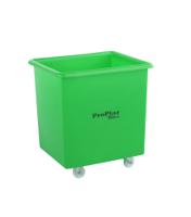 Proplaz® Xtra Food Grade Polyethylene Mobile Tapered Truck; 118L; Green