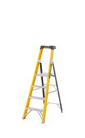 Climb-It® Glass Fibre Platform Stepladder; 4 Tread; 150kg; Yellow/Black