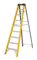 Climb-It® Glass Fibre Swingback Stepladder; 8 Tread; 150kg; Yellow/Black
