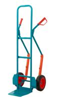 Apollo Heavy Duty Sack Truck; High Back; Puncture Proof Wheels; Steel; 300kg; Teal