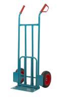 Apollo Heavy Duty Sack Truck; Folding Toe; Puncture Proof Wheels; Steel; up to 250kg; Teal