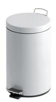 Pedal Bin; 30L; Steel; White