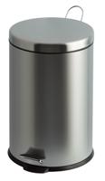 Pedal Bin; 20L; Stainless Steel; Silver