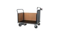 Powered Platform Truck - Steel End with Timber Side & Opp End - Large