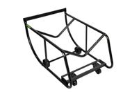 MOBILE DRUM CRADLE STAND - 2x75mm Wheels, 2x50mm Swivel Castors