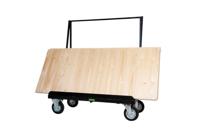 BOARD TROLLEY - Overall 1560L x 670W x 1430H - 150mm Swivel Castors