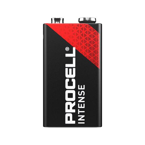 Duracell Procell Intense Alkaline Battery 9V MN1604/EN22/522/4022/6AM6/6LR61 [Pack 10]