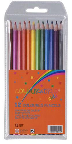 Colourworld Coloured Pencils Assorted 798700/1 [Box 12]