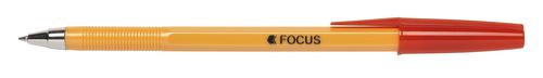 Langstane Focus Fine Point Ball Pen Red 864102  - SINGLE Pen