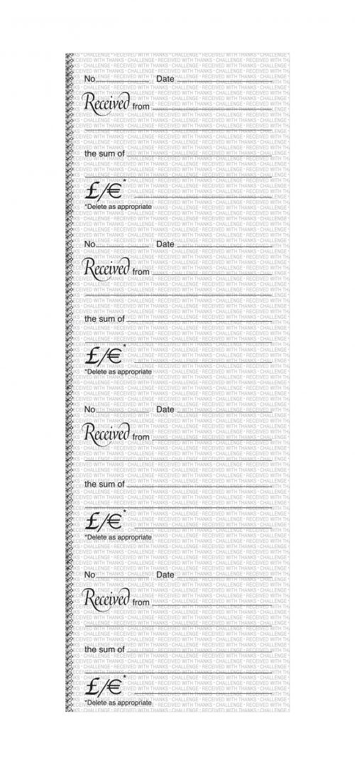 Challenge Duplicate Receipt Book 200 Sets 241x92mm (Pack of 10) 100080450