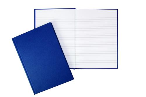 Cambridge Notebook Casebound 70gsm Ruled 192pp A5 Blue Ref 100080493 [Pack 5]  4076534
