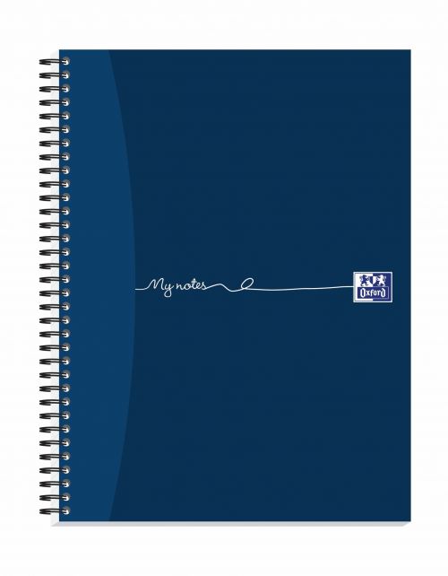 Oxford MyNotes Wirebound Spiral Refill Pad Feint And Margin A4 80 Sheets