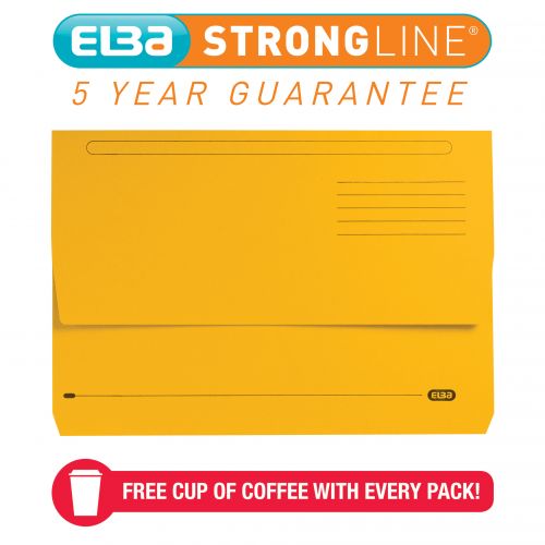 Elba StrongLine Document wallet Yellow