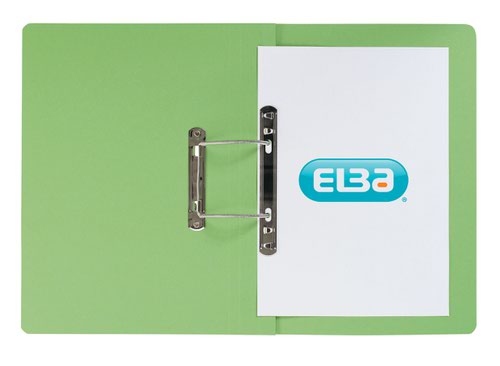Elba Spirosort Spring File Foolscap Green (25 Pack) 100090160 - GX30614
