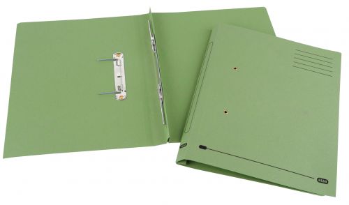 Elba Spirosort Spring Files Foolscap Green (Pack of 25) 100090160