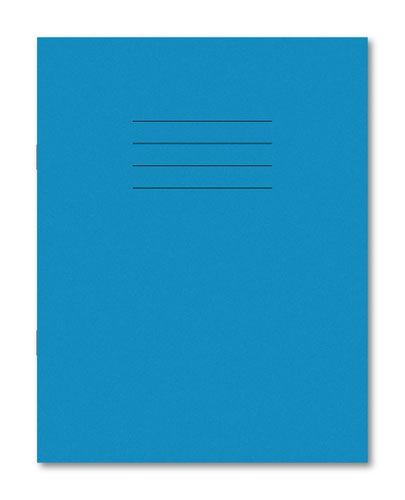 Hamelin Exercise Book 229X178mm 8mm Ruled and Margin 64 Pages/32 Sheets Light Blue 100 Per Carton