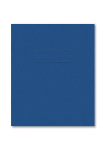 Hamelin Exercise Book 203X165mm 8mm Ruled and Margin 48 Pages/24 Sheets Dark Blue 100 Per Carton