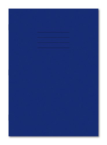 Hamelin Exercise Book A4 8mm Ruled and Margin 80 Pages/40 Sheets Dark Blue Pack 50