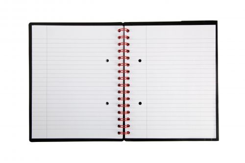 Black n Red Meeting Bk Poly Wbnd 90gsm Ruled Margin Perf Punched 2 Holes 160pp A5+ Ref 100100893 [Pack 5] 4077438 Buy online at Office 5Star or contact us Tel 01594 810081 for assistance