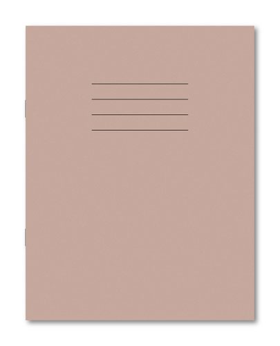 Hamelin Exercise Book 229X178mm 8mm Ruled and Margin 80 Pages/40 Sheets Buff 100 Per Carton