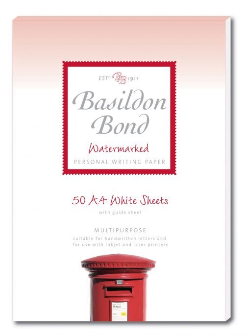 Basildon Bond 210x297mm White Writing Pad