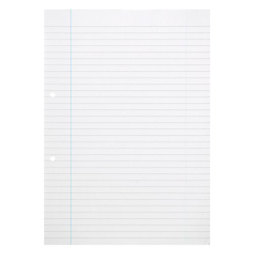 A4 Loose Leaf Paper Ruled with Margin 75gsm (Pack of 2500) 100101810