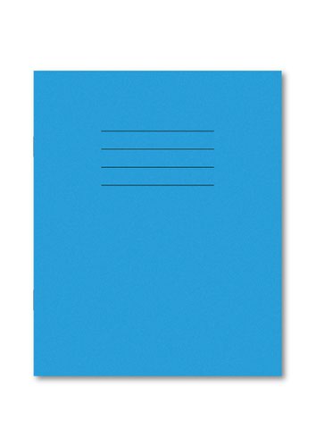 Hamelin Exercise Book 203X165mm 8mm Ruled and Margin 48 Pages/24 Sheets Light Blue 100 Per Carton